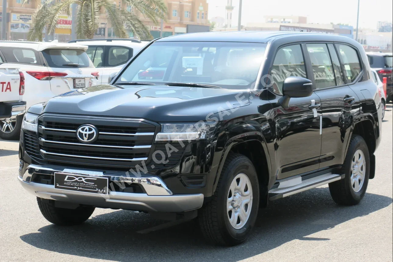 Toyota  Land Cruiser  GX  2024  Automatic  0 Km  6 Cylinder  Four Wheel Drive (4WD)  SUV  Black  With Warranty