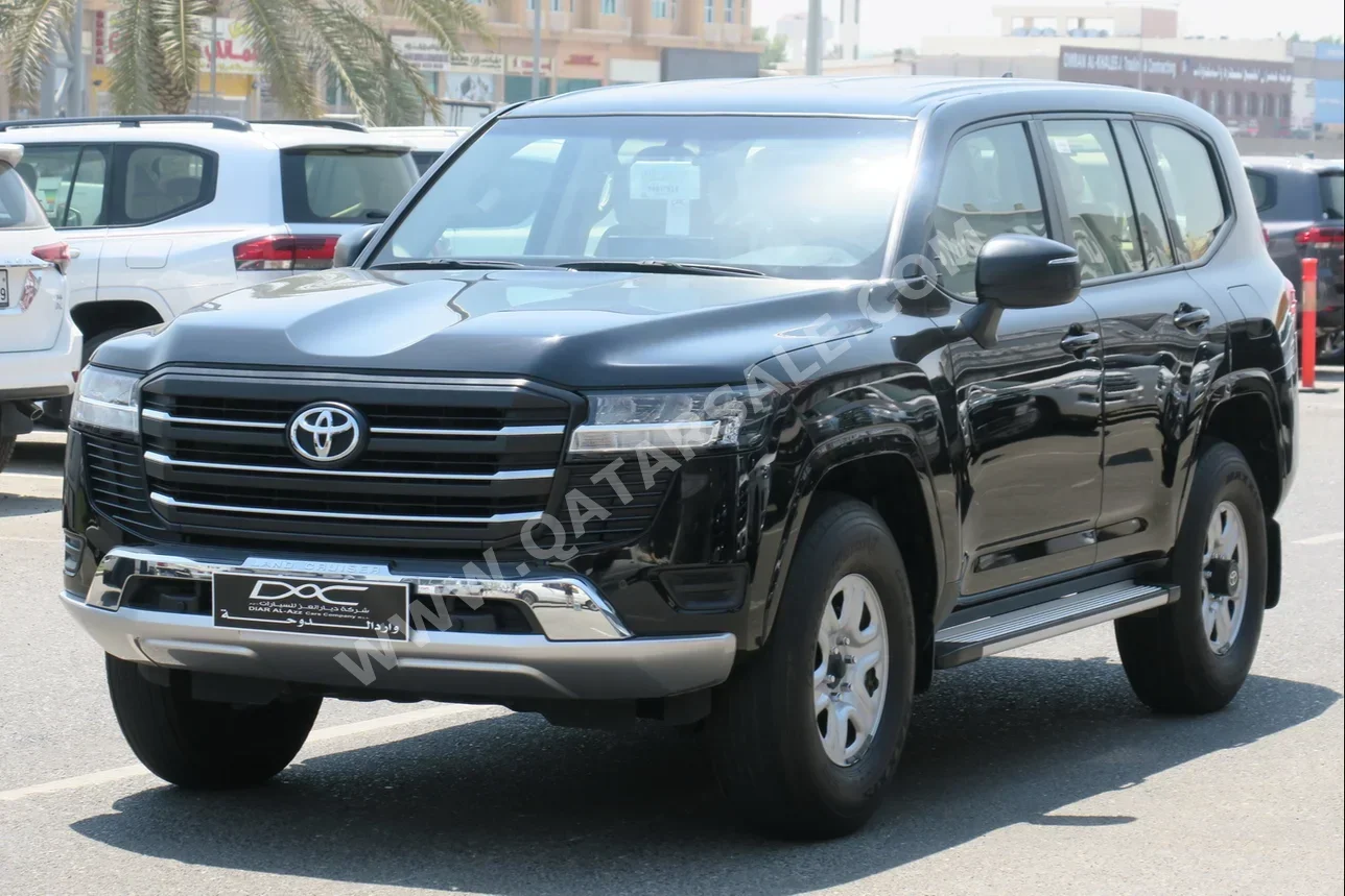 Toyota  Land Cruiser  GX  2023  Automatic  55,000 Km  6 Cylinder  Four Wheel Drive (4WD)  SUV  Black  With Warranty