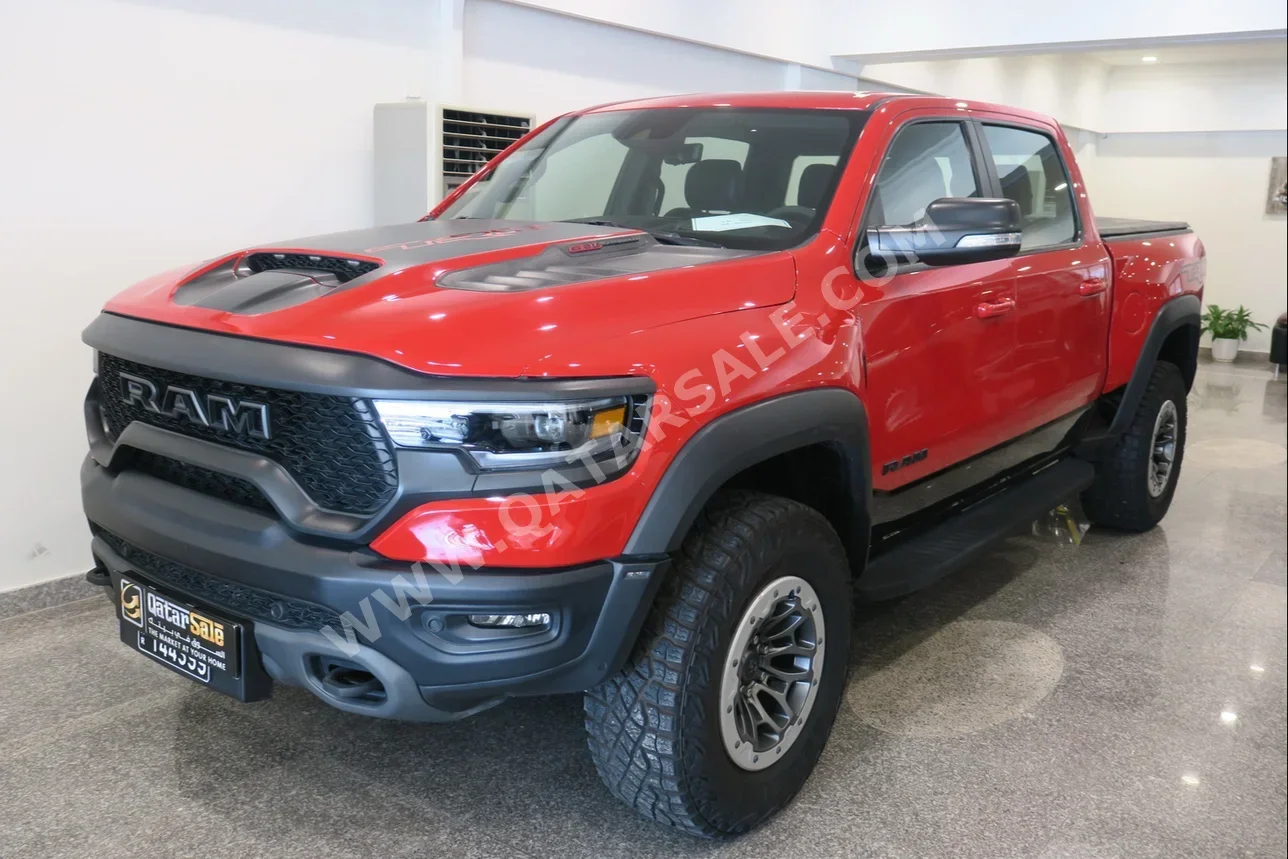 Dodge  Ram  TRX  2022  Automatic  19,000 Km  8 Cylinder  Four Wheel Drive (4WD)  Pick Up  Red  With Warranty