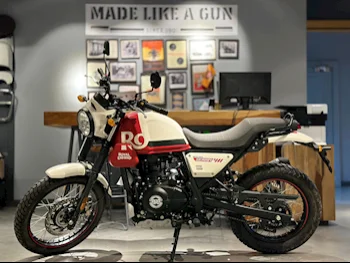 Royal Enfield  Scram -  2023 - Color White -  Warranty