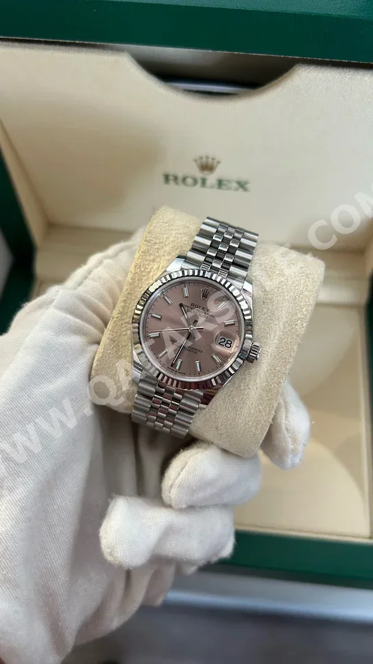 Watches - Rolex  - Analogue Watches  - Pink  - Women Watches