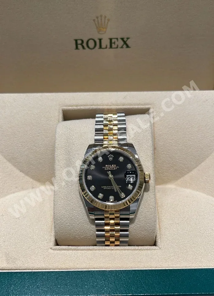 Watches - Rolex  - Analogue Watches  - Black  - Women Watches