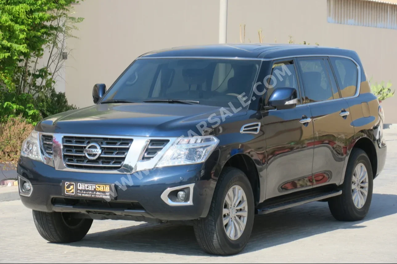 Nissan  Patrol  SE  2019  Automatic  83,500 Km  6 Cylinder  Four Wheel Drive (4WD)  SUV  Dark Blue