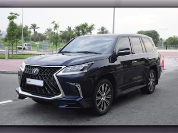 Lexus  LX  570 S  2018  Automatic  88,000 Km  8 Cylinder  Four Wheel Drive (4WD)  SUV  Dark Blue