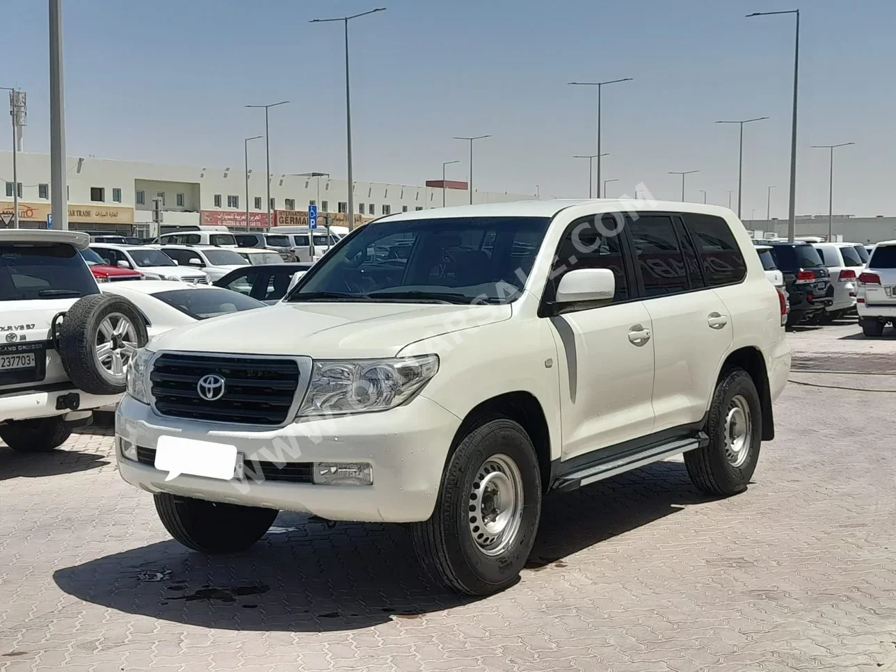 Toyota  Land Cruiser  G  2008  Automatic  519,000 Km  6 Cylinder  Four Wheel Drive (4WD)  SUV  White