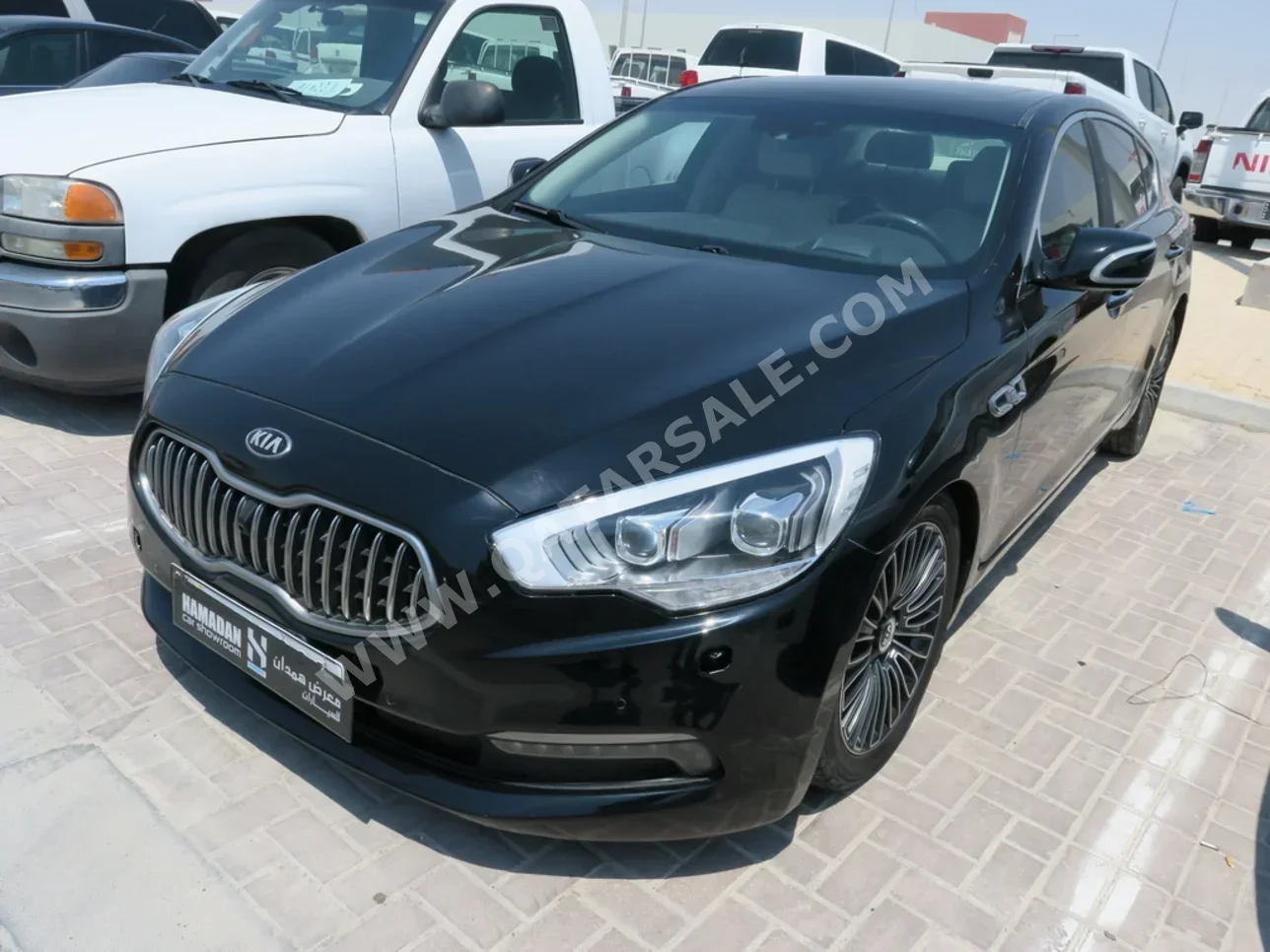 Kia  Quoris  2013  Automatic  200٬000 Km  6 Cylinder  Rear Wheel Drive (RWD)  Sedan  Black