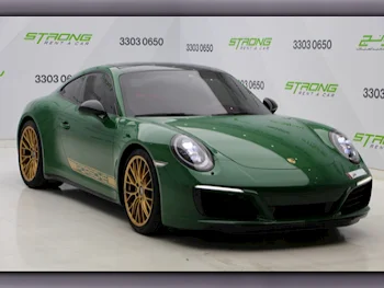 Porsche  911  Carrera 4S  2017  Automatic  61,000 Km  6 Cylinder  Rear Wheel Drive (RWD)  Coupe / Sport  Green  With Warranty