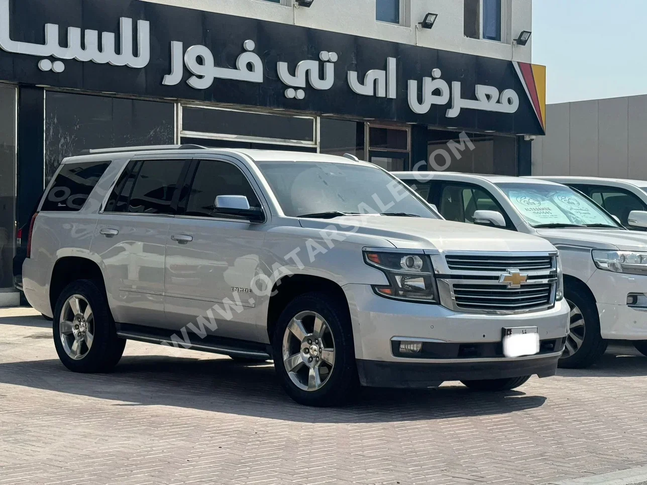  Chevrolet  Tahoe  Premier  2018  Automatic  124,000 Km  8 Cylinder  Four Wheel Drive (4WD)  SUV  Silver  With Warranty