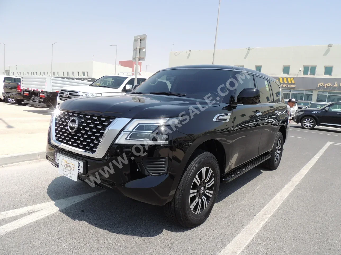 Nissan  Patrol  XE  2023  Automatic  31,000 Km  6 Cylinder  Four Wheel Drive (4WD)  SUV  Black  With Warranty