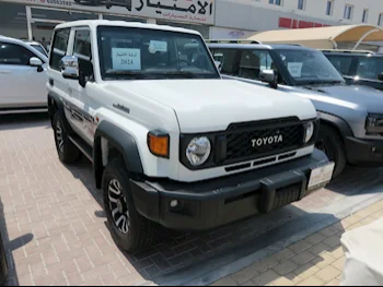 Toyota  Land Cruiser  LX  2024  Manual  0 Km  6 Cylinder  Four Wheel Drive (4WD)  Pick Up  White  With Warranty