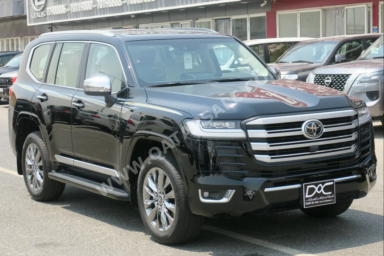 Toyota  Land Cruiser  VX Twin Turbo  2024  Automatic  0 Km  6 Cylinder  Four Wheel Drive (4WD)  SUV  Black  With Warranty