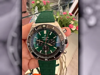 Watches - Breitling  - Quartz Watch  - Green  - Men Watches