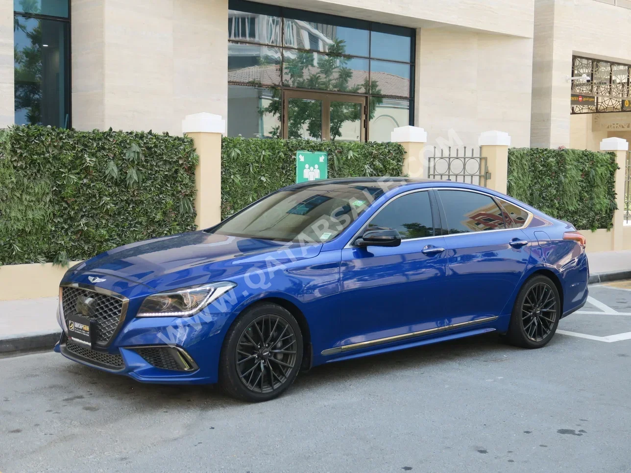 Genesis  G80  2018  Automatic  105,000 Km  6 Cylinder  Rear Wheel Drive (RWD)  Sedan  Blue