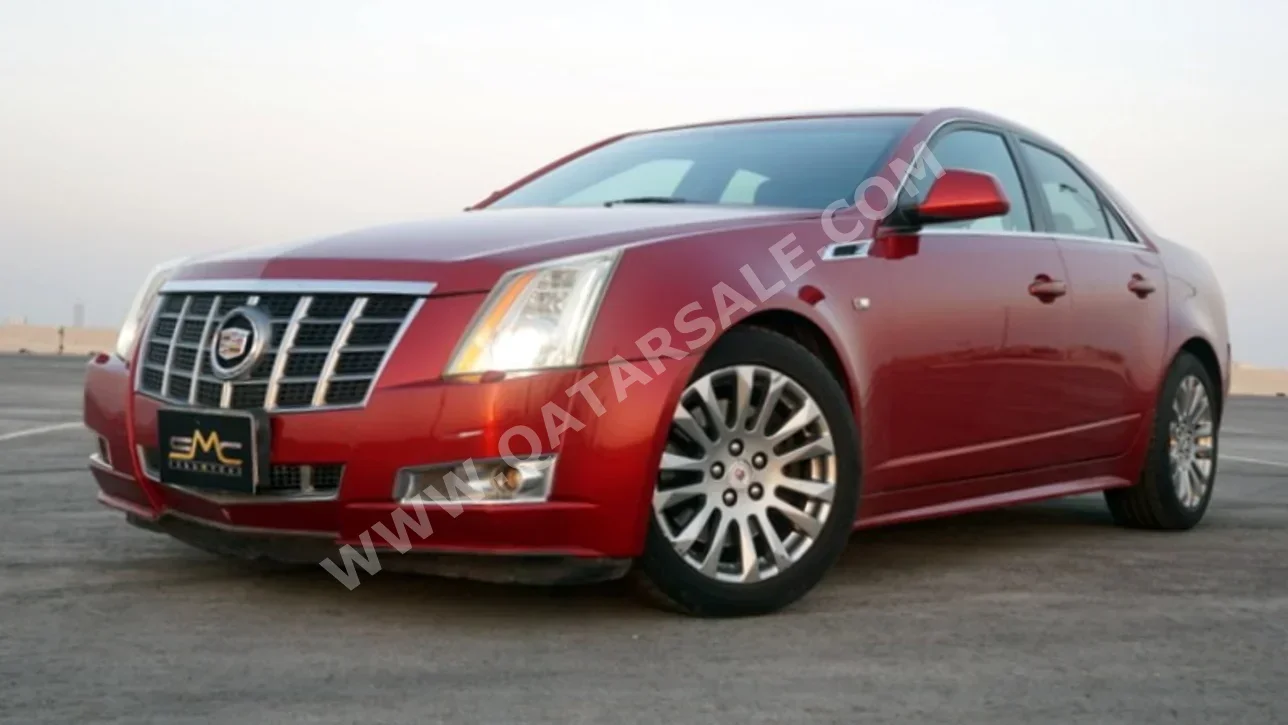 Cadillac  CTS  2012  Automatic  96,000 Km  6 Cylinder  Rear Wheel Drive (RWD)  Sedan  Red