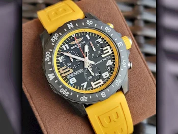 Watches - Breitling  - Quartz Watch  - Yellow  - Men Watches