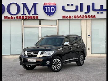 Nissan  Patrol  Platinum  2016  Automatic  279,000 Km  6 Cylinder  Four Wheel Drive (4WD)  SUV  Black