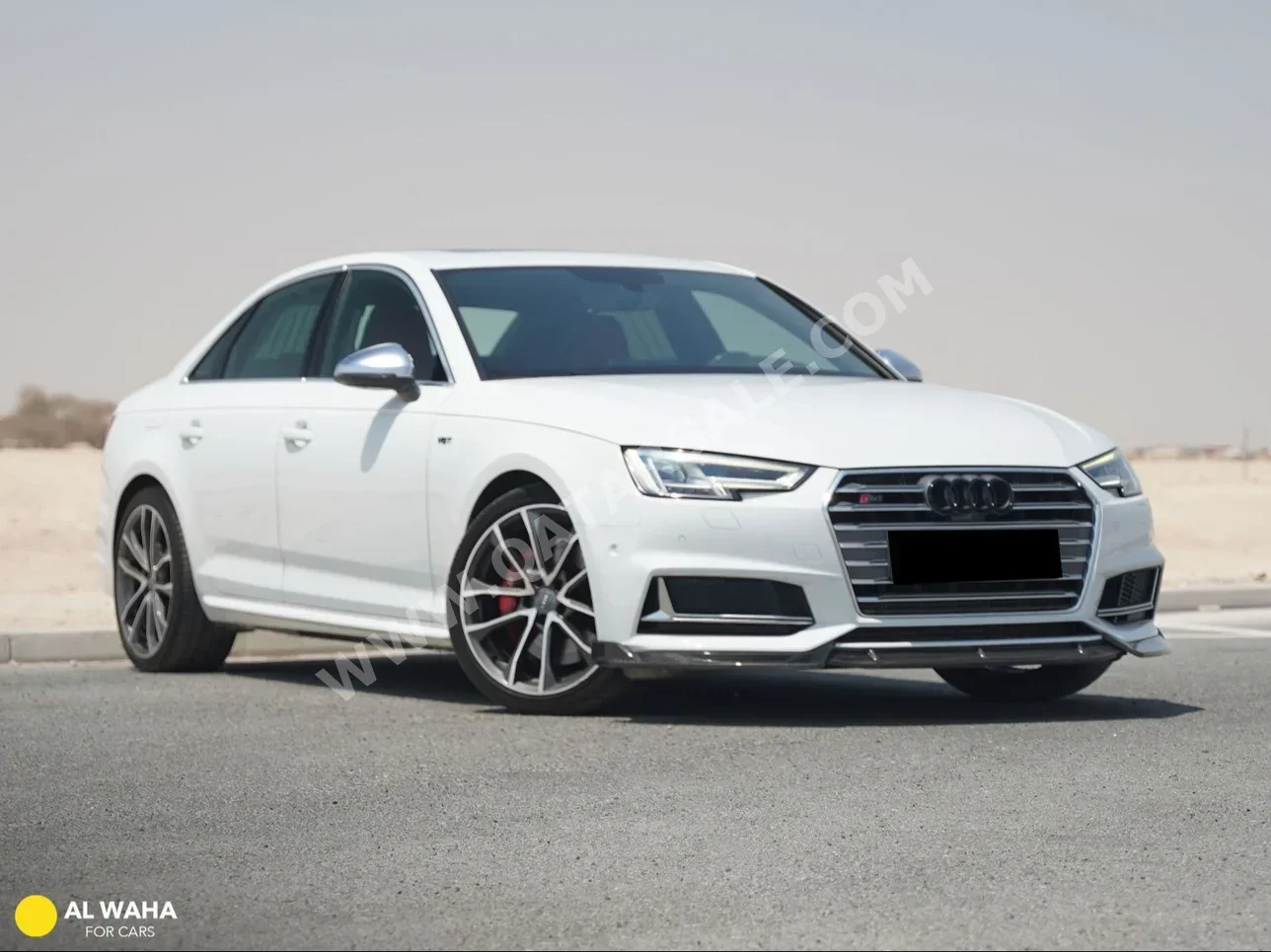 Audi  S  4  2018  Automatic  96,100 Km  6 Cylinder  Rear Wheel Drive (RWD)  Sedan  White