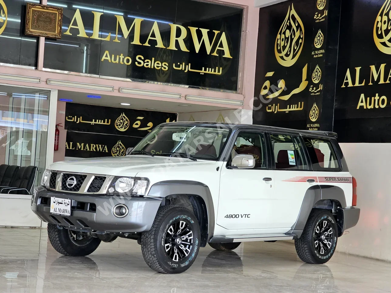  Nissan  Patrol  Super Safari  2023  Manual  16,000 Km  6 Cylinder  Four Wheel Drive (4WD)  SUV  White  With Warranty