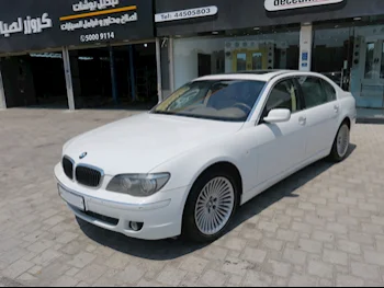 BMW  7-Series  730 Li  2006  Automatic  42,000 Km  6 Cylinder  Rear Wheel Drive (RWD)  Sedan  White