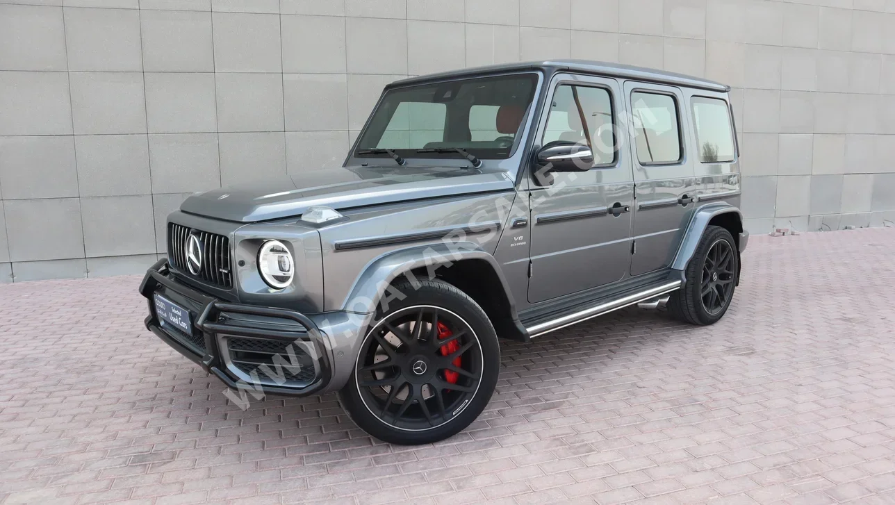 Mercedes-Benz  G-Class  63 AMG  2019  Automatic  77,000 Km  8 Cylinder  Four Wheel Drive (4WD)  SUV  Gray