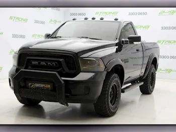 Dodge Ram 1500 Black 2016 For Sale in Qatar