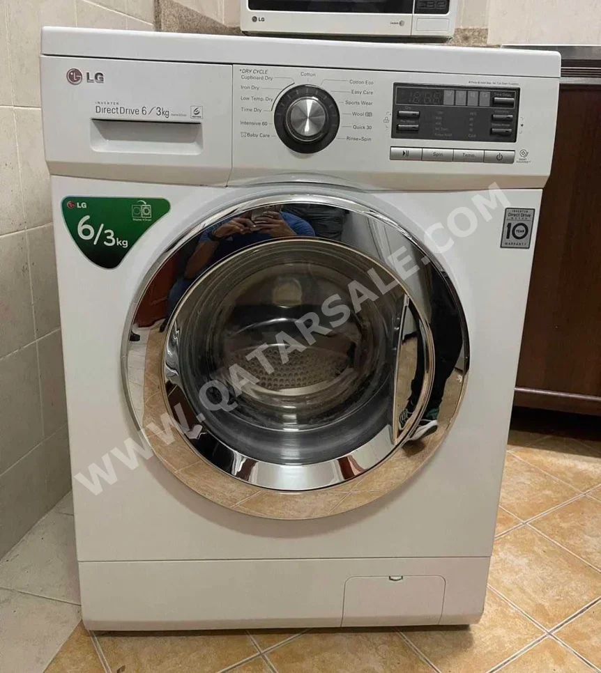 Washers & Dryers Sets LG /  9 Kg  White  With Delivery  Front Load Washer  Electric