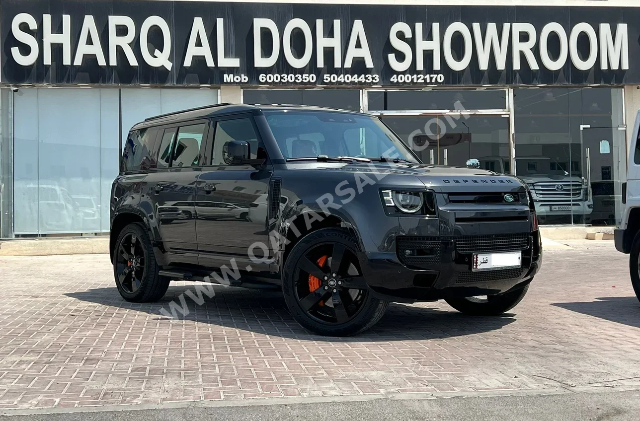 Land Rover  Defender  110  2024  Automatic  20٬000 Km  6 Cylinder  Four Wheel Drive (4WD)  SUV  Dark Gray  With Warranty