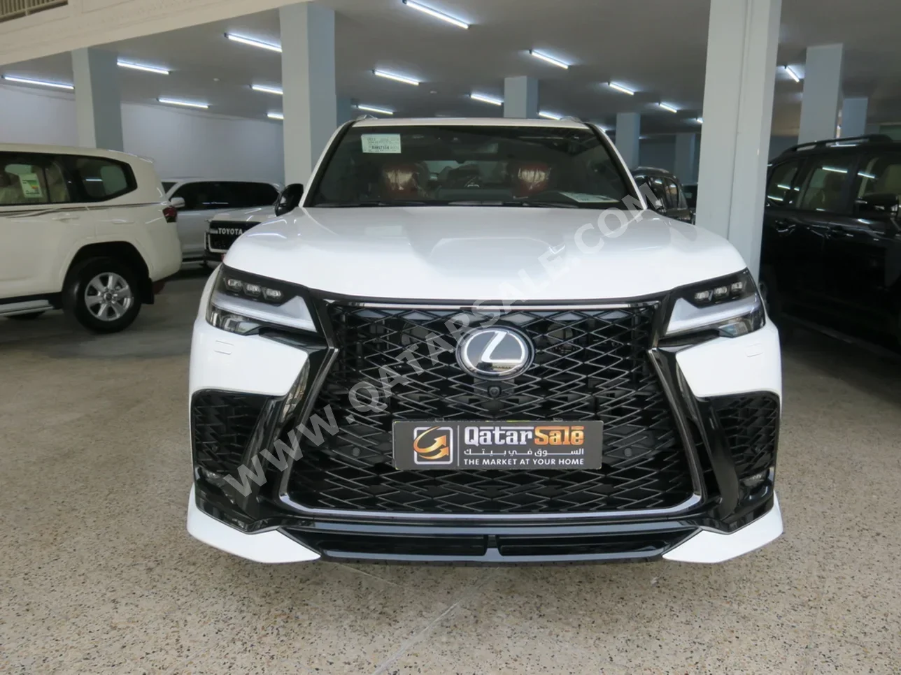 Lexus  LX  600 F Sport  2024  Automatic  0 Km  6 Cylinder  Four Wheel Drive (4WD)  SUV  White  With Warranty