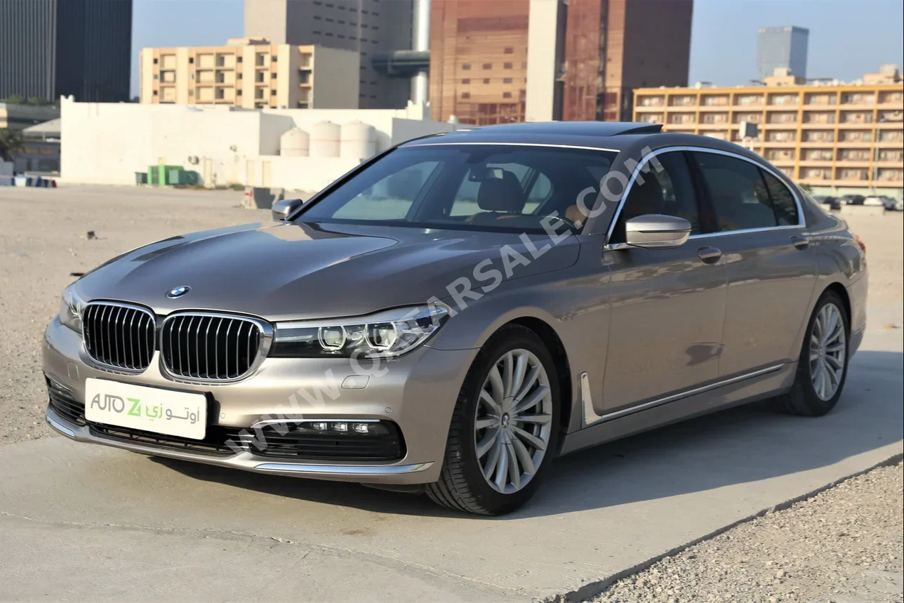 BMW  7-Series  730 Li  2019  Automatic  43,800 Km  4 Cylinder  Rear Wheel Drive (RWD)  Sedan  Gold  With Warranty