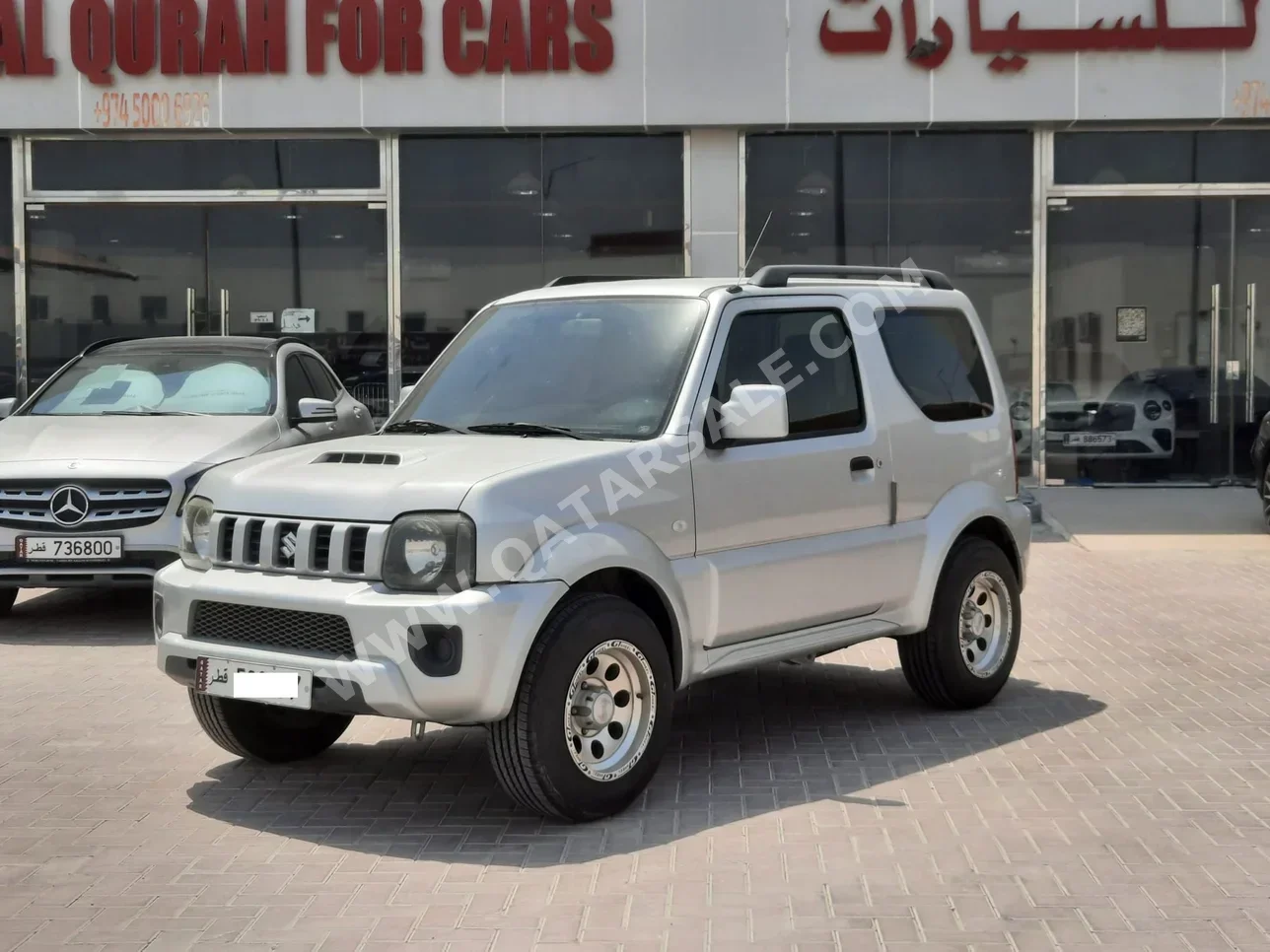 Suzuki  Jimny  2014  Automatic  97,000 Km  4 Cylinder  Four Wheel Drive (4WD)  SUV  Silver