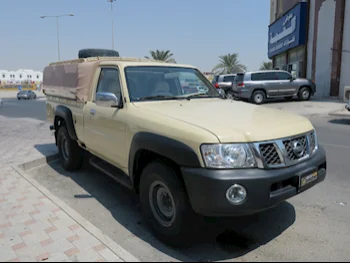 Nissan  Patrol  Pickup  2014  Manual  34,000 Km  6 Cylinder  Four Wheel Drive (4WD)  Pick Up  Beige