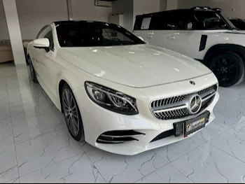 Mercedes-Benz  S-Class  560  2018  Automatic  164,000 Km  8 Cylinder  Front Wheel Drive (FWD)  Coupe / Sport  White