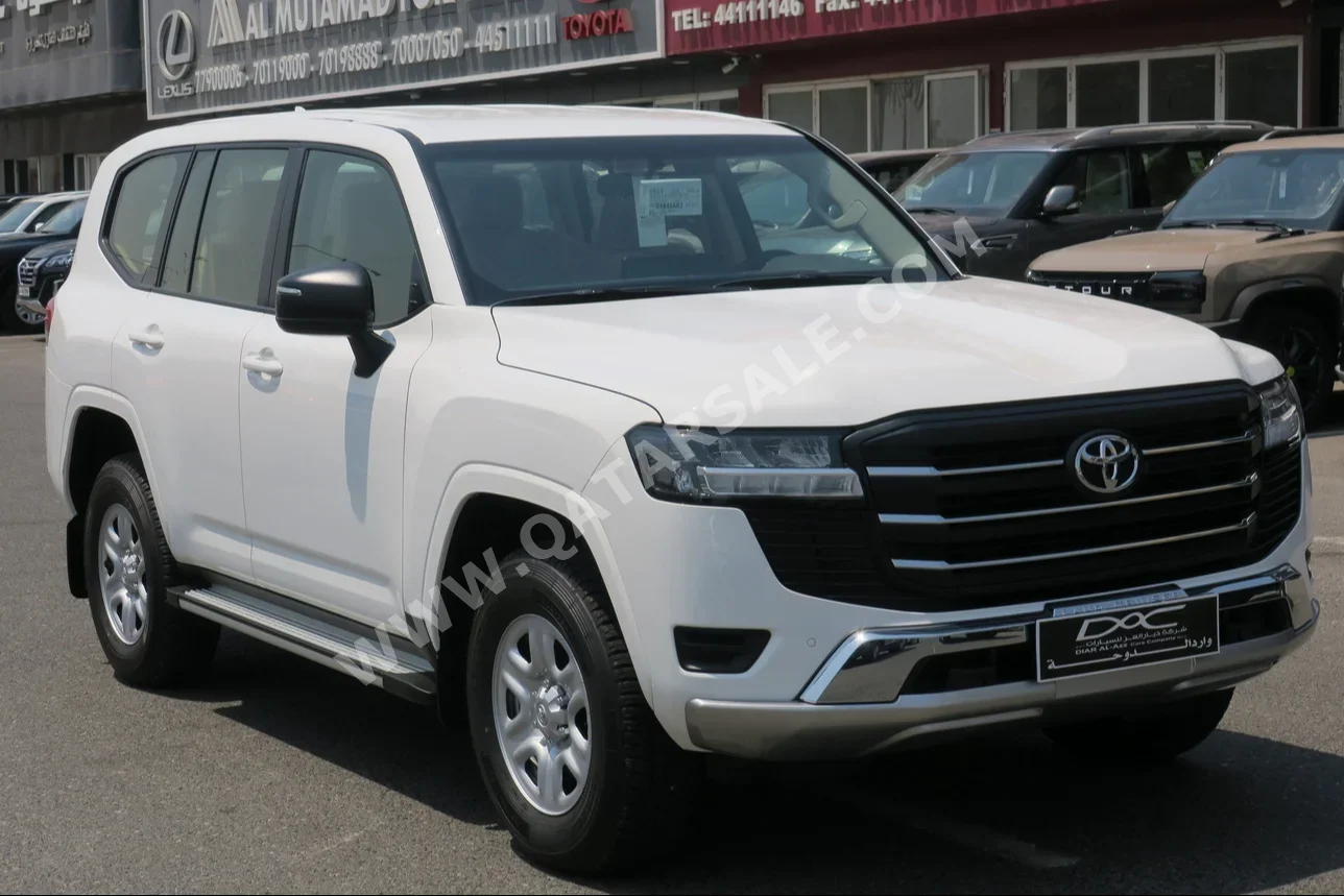 Toyota  Land Cruiser  GX  2024  Automatic  2,000 Km  6 Cylinder  Four Wheel Drive (4WD)  SUV  White  With Warranty