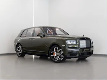 Rolls-Royce  Cullinan  2023  Automatic  18,300 Km  12 Cylinder  All Wheel Drive (AWD)  SUV  Green  With Warranty