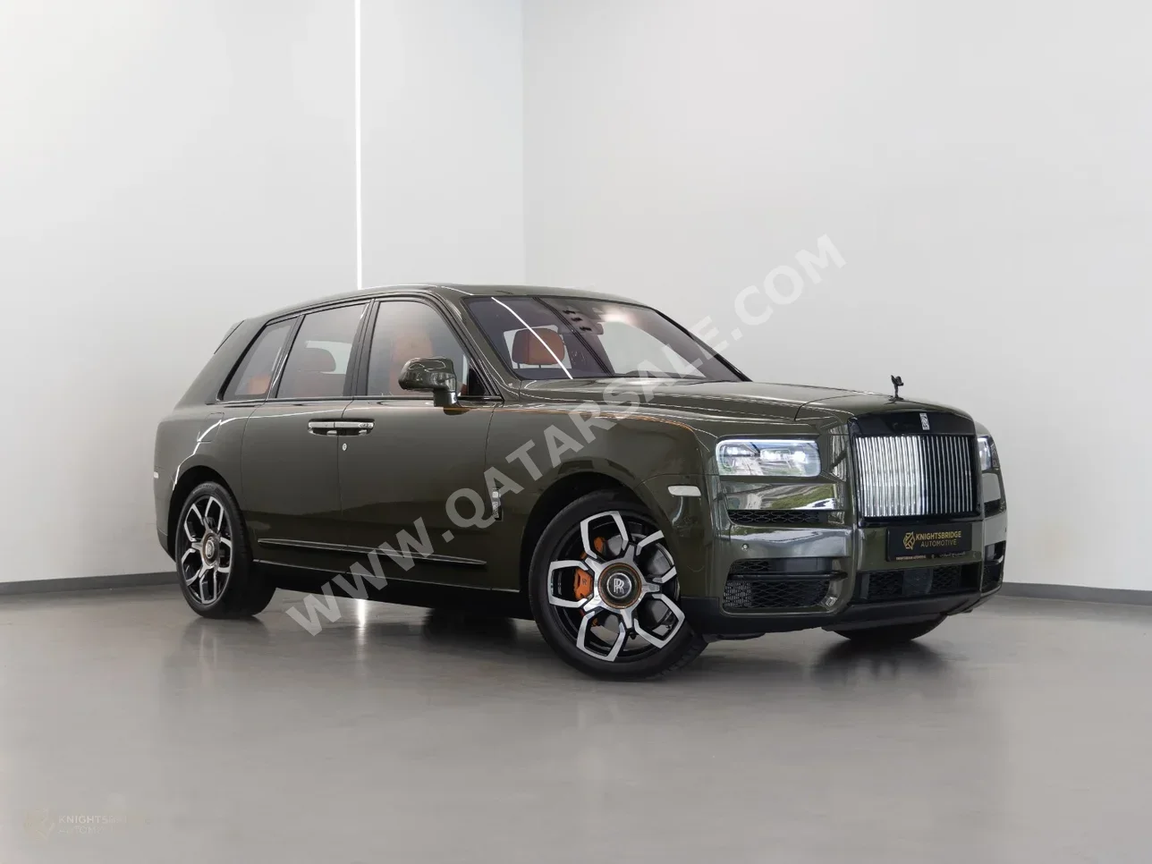 Rolls-Royce  Cullinan  2023  Automatic  18,300 Km  12 Cylinder  All Wheel Drive (AWD)  SUV  Green  With Warranty