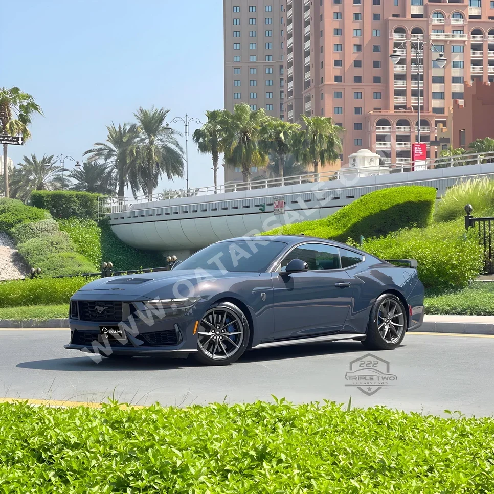 Ford  Mustang  Dark Horse  2024  Automatic  10,000 Km  8 Cylinder  Rear Wheel Drive (RWD)  Sedan  Gray  With Warranty