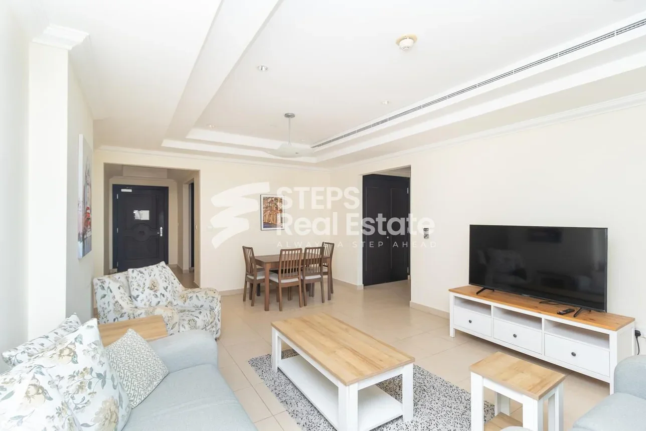 1 Bedrooms  Apartment  in Doha -  The Pearl  Fully Furnished