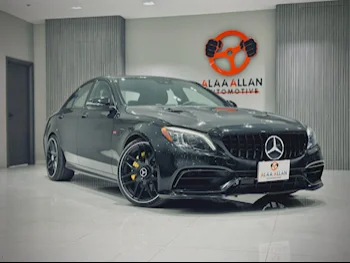 Mercedes-Benz  C-Class  63 AMG  2019  Automatic  46,000 Km  8 Cylinder  Rear Wheel Drive (RWD)  Sedan  Black