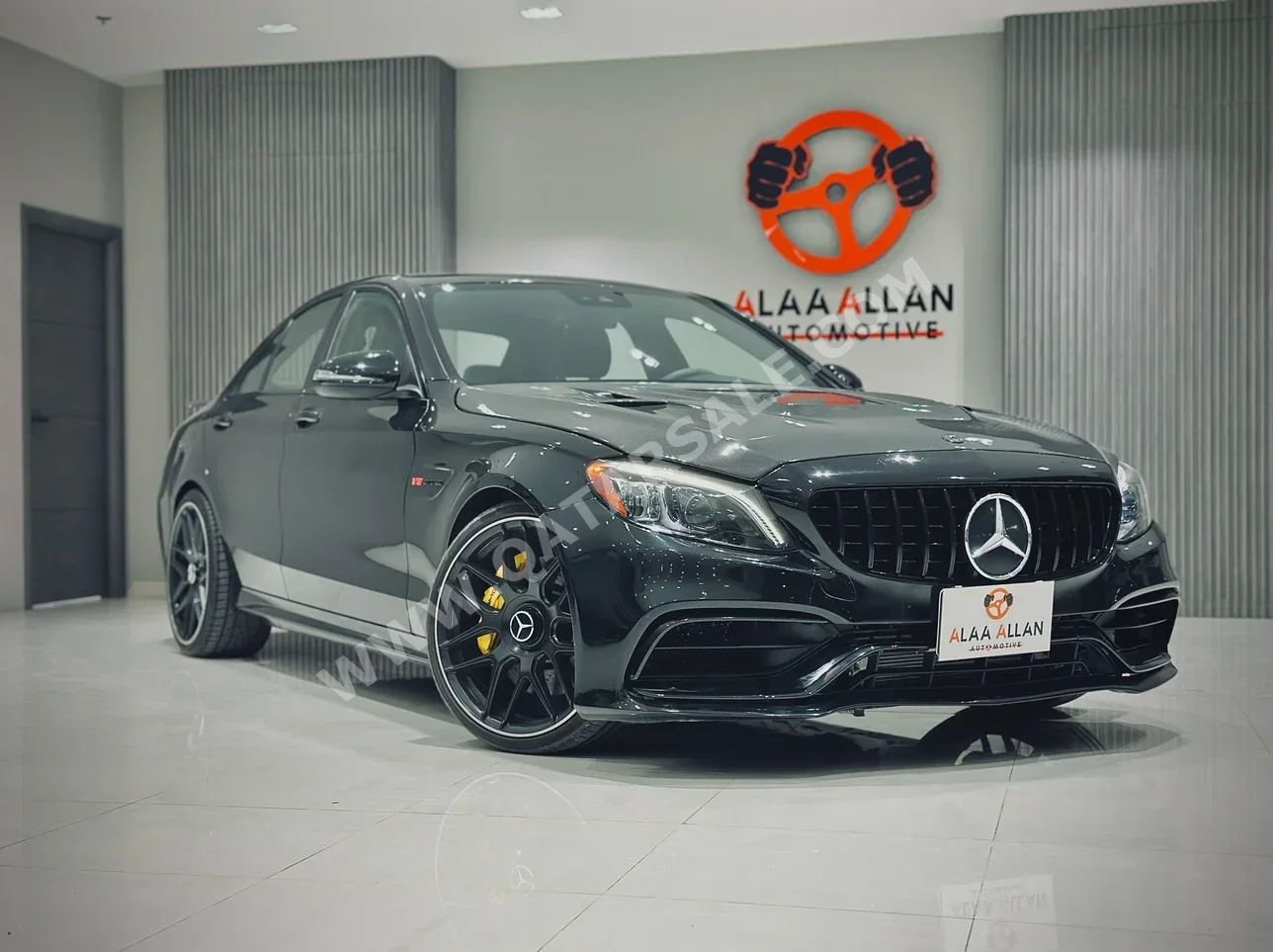 Mercedes-Benz  C-Class  63 AMG  2019  Automatic  46,000 Km  8 Cylinder  Rear Wheel Drive (RWD)  Sedan  Black