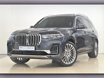 BMW  X-Series  X7 40i  2022  Automatic  60,530 Km  6 Cylinder  All Wheel Drive (AWD)  SUV  Gray  With Warranty