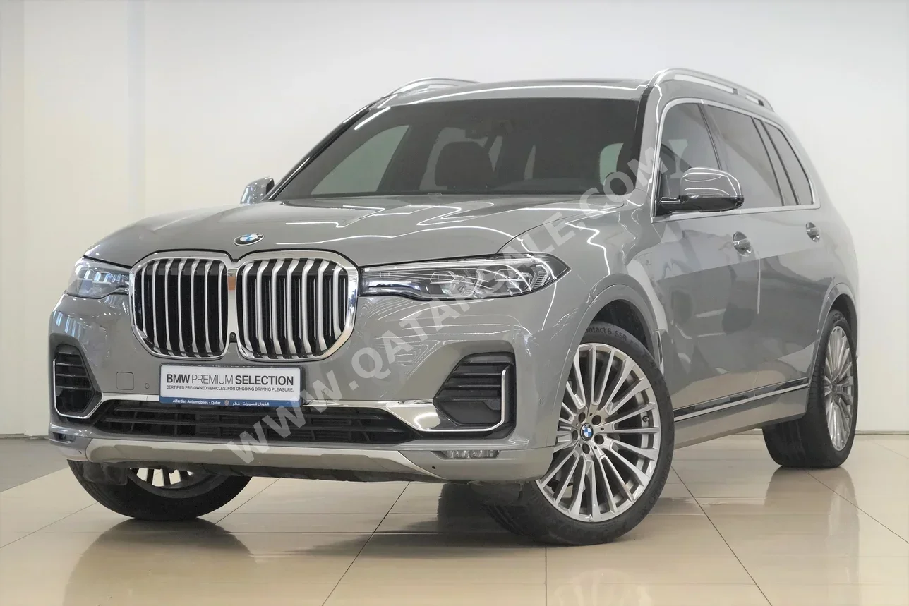 BMW  X-Series  X7 40i  2022  Automatic  62,100 Km  6 Cylinder  All Wheel Drive (AWD)  SUV  Gray  With Warranty