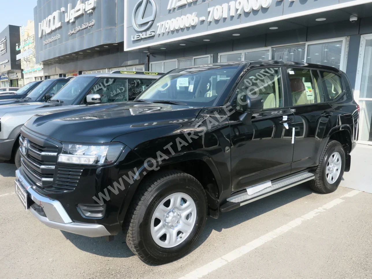 Toyota  Land Cruiser  GX  2024  Automatic  0 Km  6 Cylinder  Four Wheel Drive (4WD)  SUV  Black  With Warranty