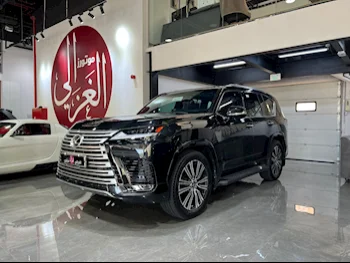  Lexus  LX  600 Luxury  2023  Automatic  55,000 Km  6 Cylinder  Four Wheel Drive (4WD)  SUV  Black  With Warranty