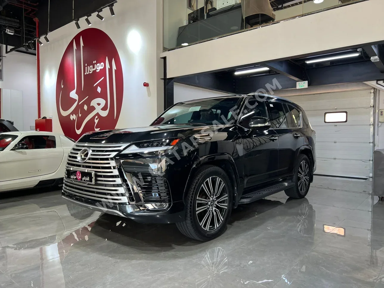  Lexus  LX  600 Luxury  2023  Automatic  55,000 Km  6 Cylinder  Four Wheel Drive (4WD)  SUV  Black  With Warranty