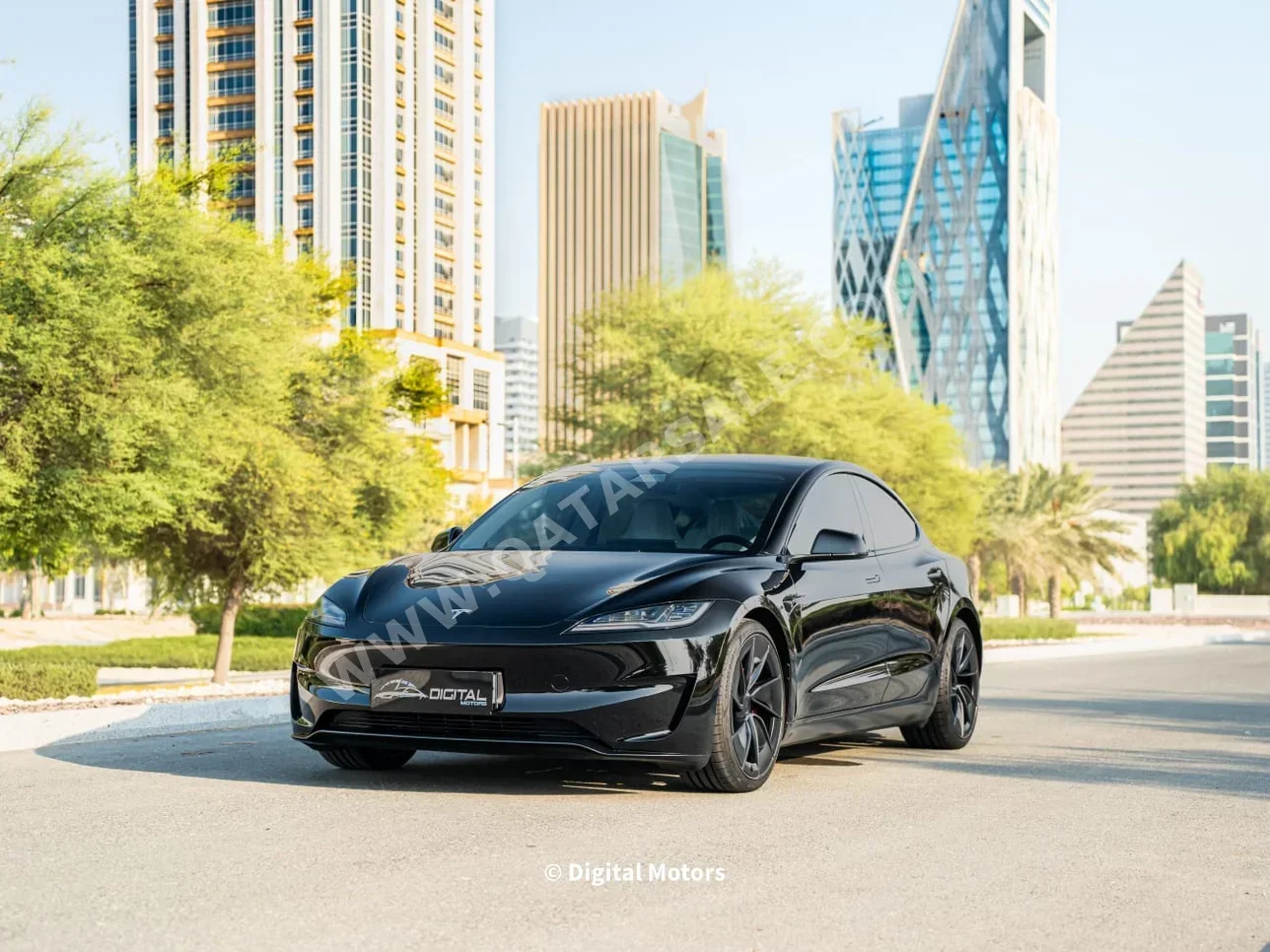 Tesla  Model 3  2024  Automatic  7,000 Km  0 Cylinder  Four Wheel Drive (4WD)  Sedan  Black  With Warranty