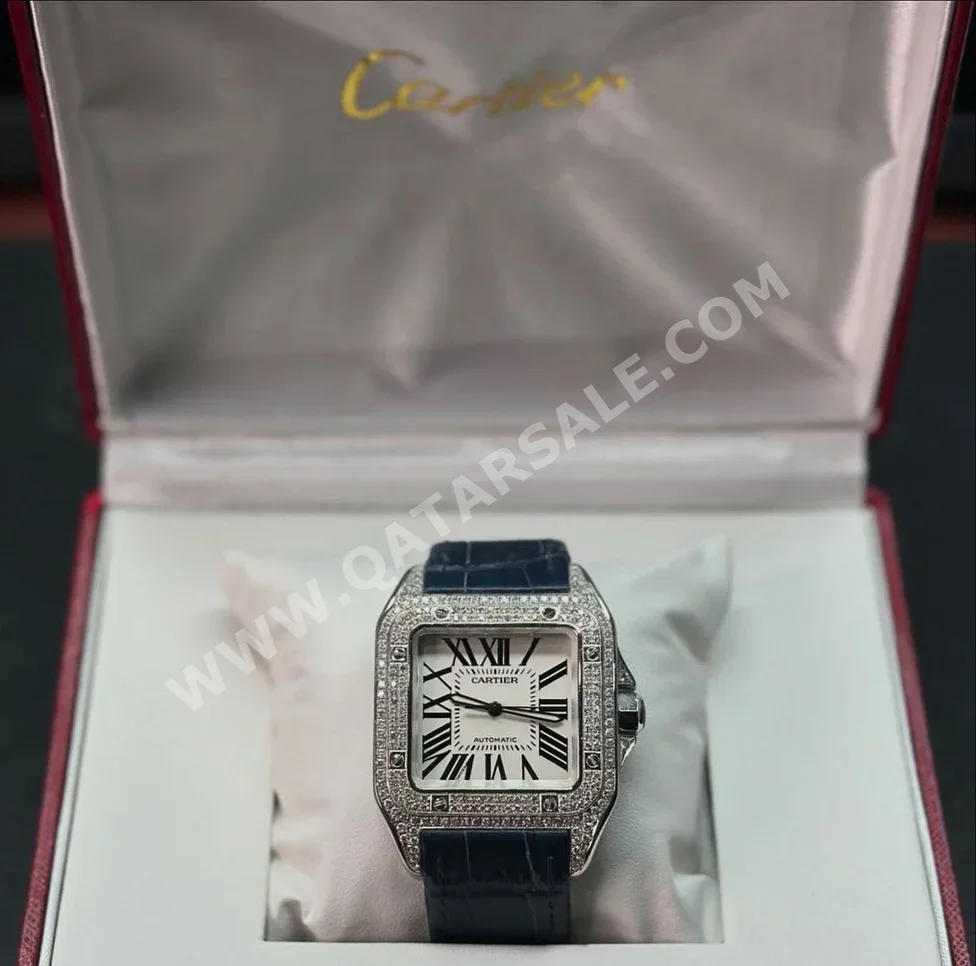 Watches - Cartier  - Digital Watches  - White  - Unisex Watches