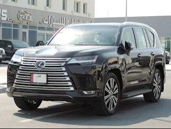 Lexus  LX  600  2024  Automatic  9,000 Km  6 Cylinder  Four Wheel Drive (4WD)  SUV  Black  With Warranty