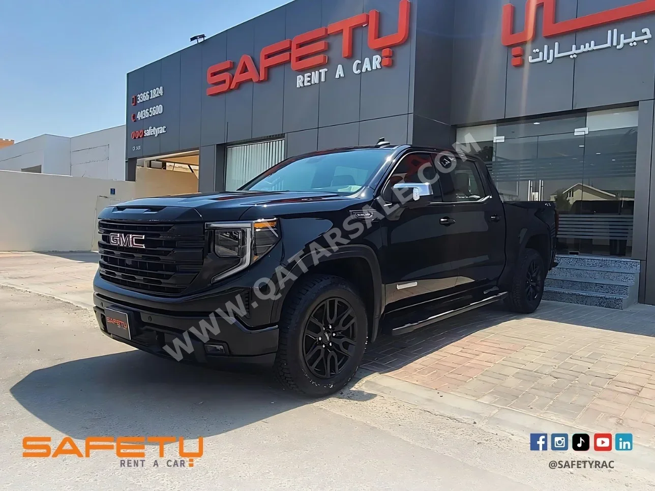 GMC  Sierra  8 Cylinder  Truck  Black  2024