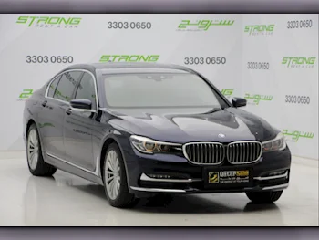 BMW  7-Series  730 Li  2016  Automatic  150,000 Km  4 Cylinder  Rear Wheel Drive (RWD)  Sedan  Dark Blue