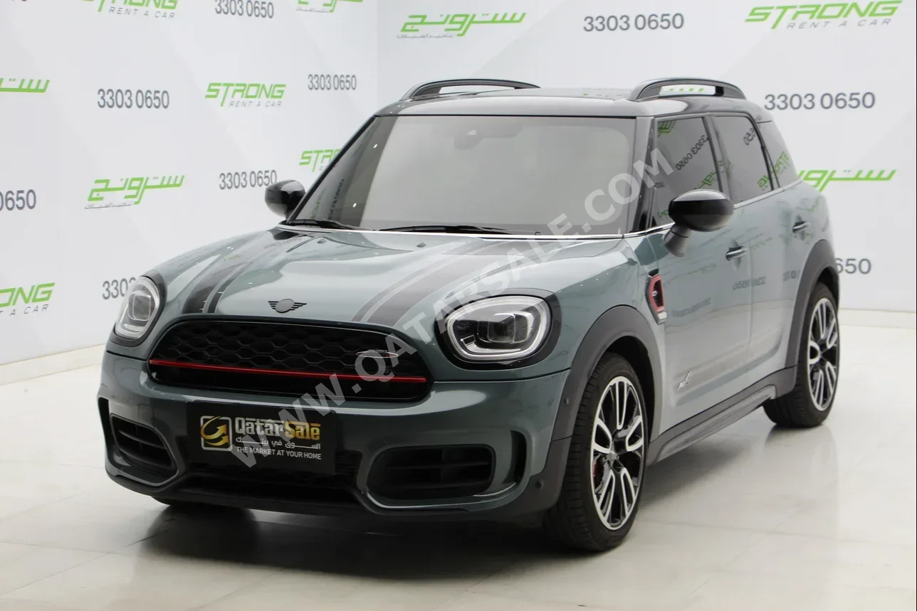 Mini  Cooper  CountryMan JCW  2022  Automatic  14,000 Km  4 Cylinder  All Wheel Drive (AWD)  Hatchback  Green  With Warranty